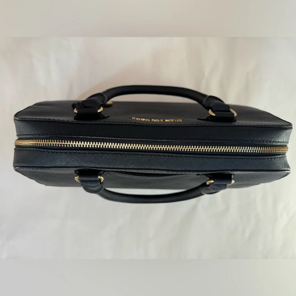 NEW Michael Kors Black Large Dome Satchel Bag NWOT